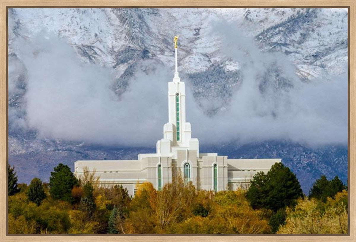 Mt. Timpanogos Hillside Gallery Wrap