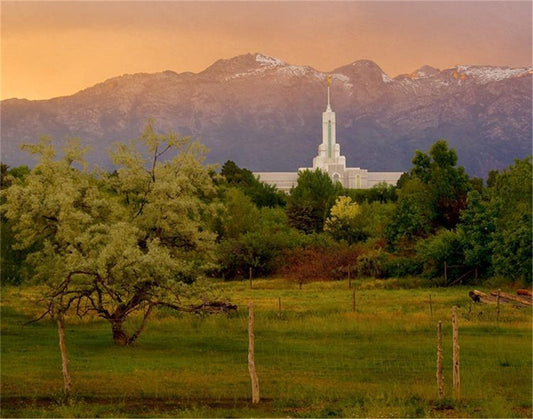 Timpanogos Mountain of the Lord Gallery Wrap
