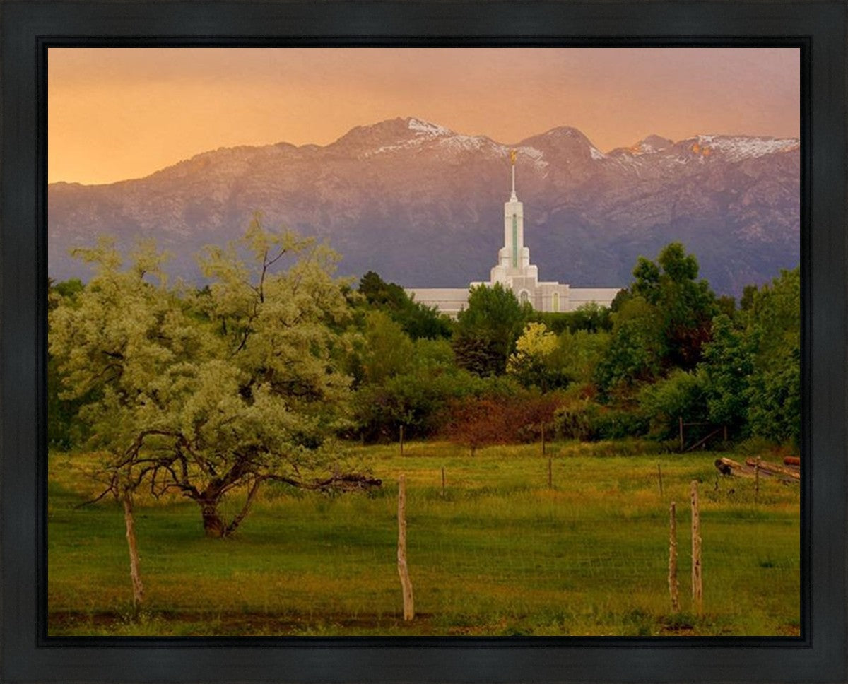 Timpanogos Mountain of the Lord Gallery Wrap