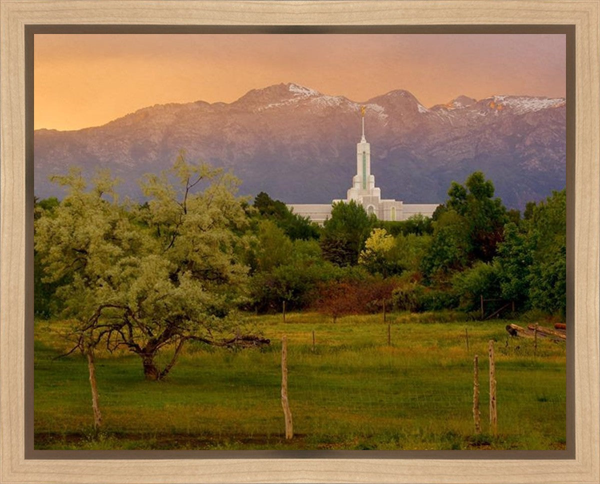 Timpanogos Mountain of the Lord Gallery Wrap