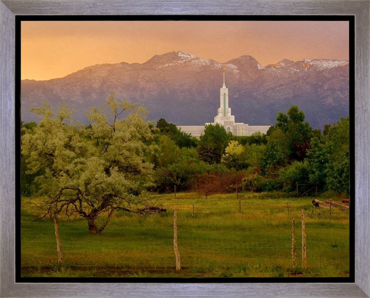 Timpanogos Mountain of the Lord Gallery Wrap