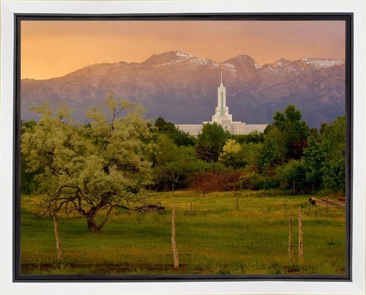 Timpanogos Mountain of the Lord Gallery Wrap