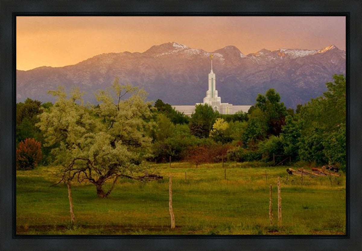 Timpanogos Mountain of the Lord Gallery Wrap