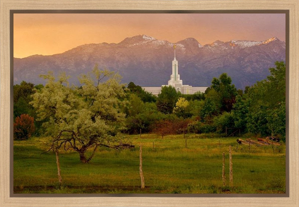 Timpanogos Mountain of the Lord Gallery Wrap
