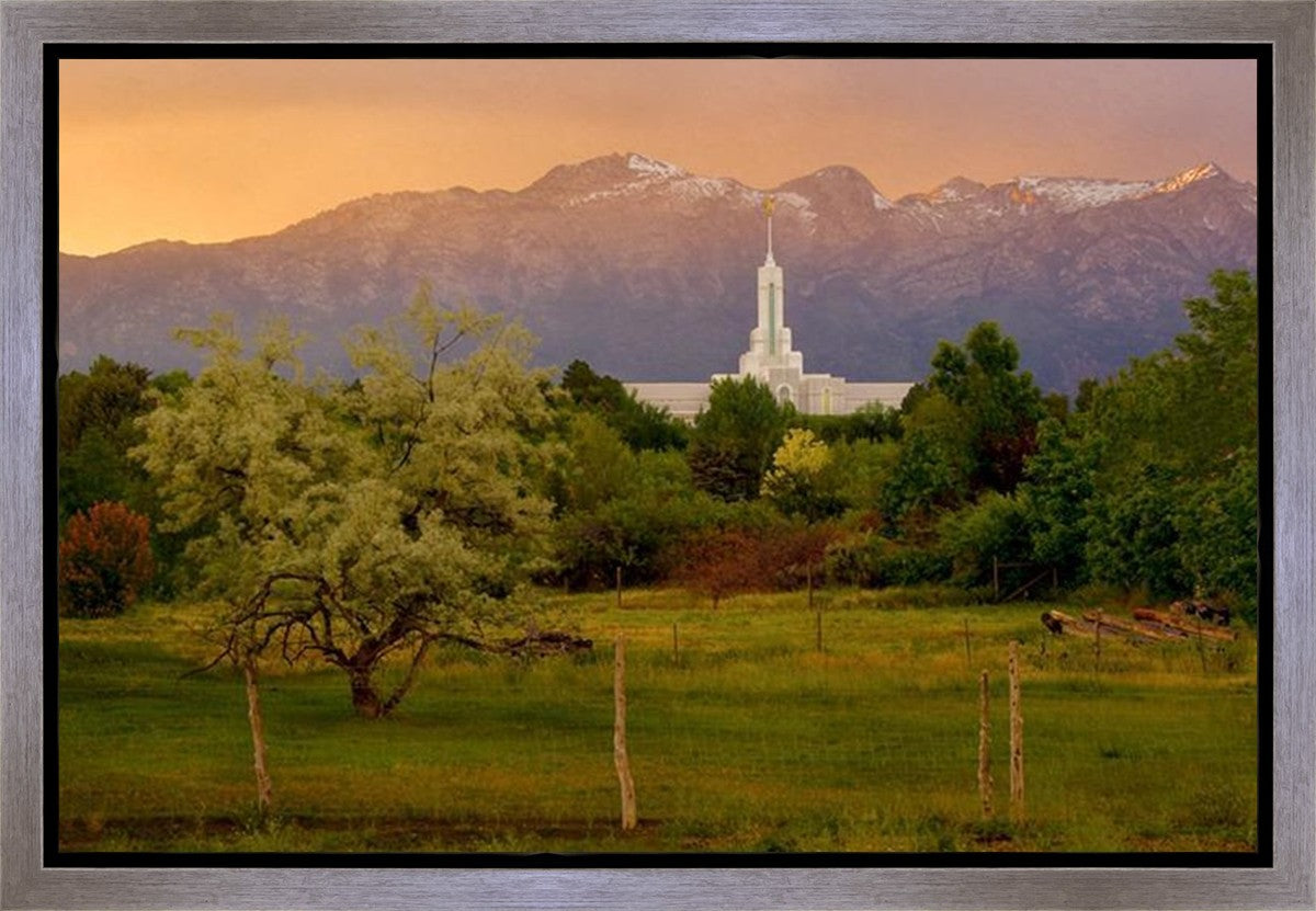 Timpanogos Mountain of the Lord Gallery Wrap