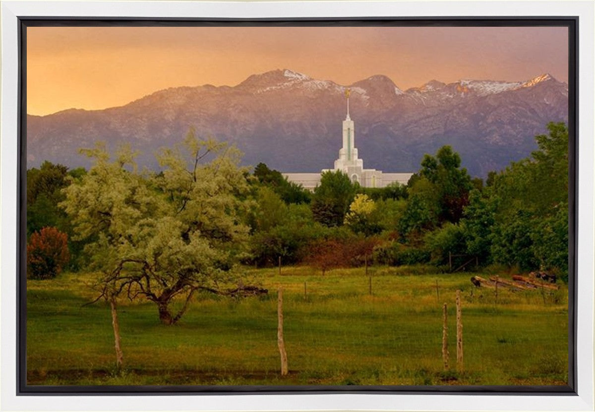 Timpanogos Mountain of the Lord Gallery Wrap