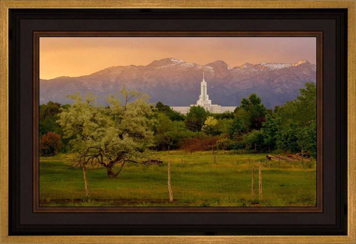 Timpanogos Mountain of the Lord Gallery Wrap