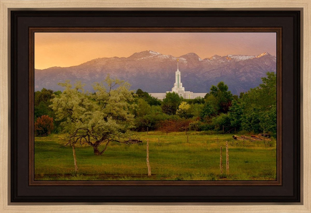 Timpanogos Mountain of the Lord Gallery Wrap
