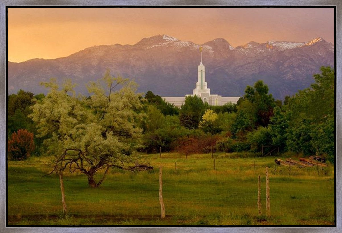 Timpanogos Mountain of the Lord Gallery Wrap