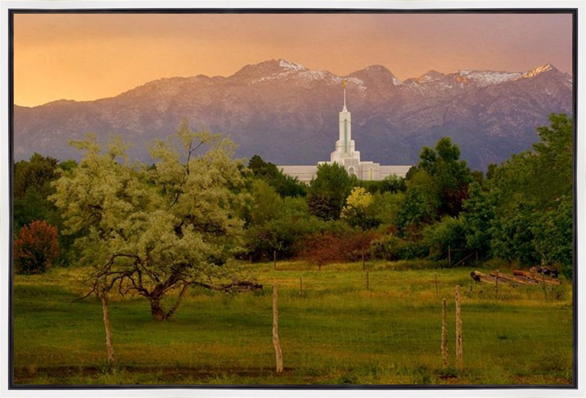 Timpanogos Mountain of the Lord Gallery Wrap