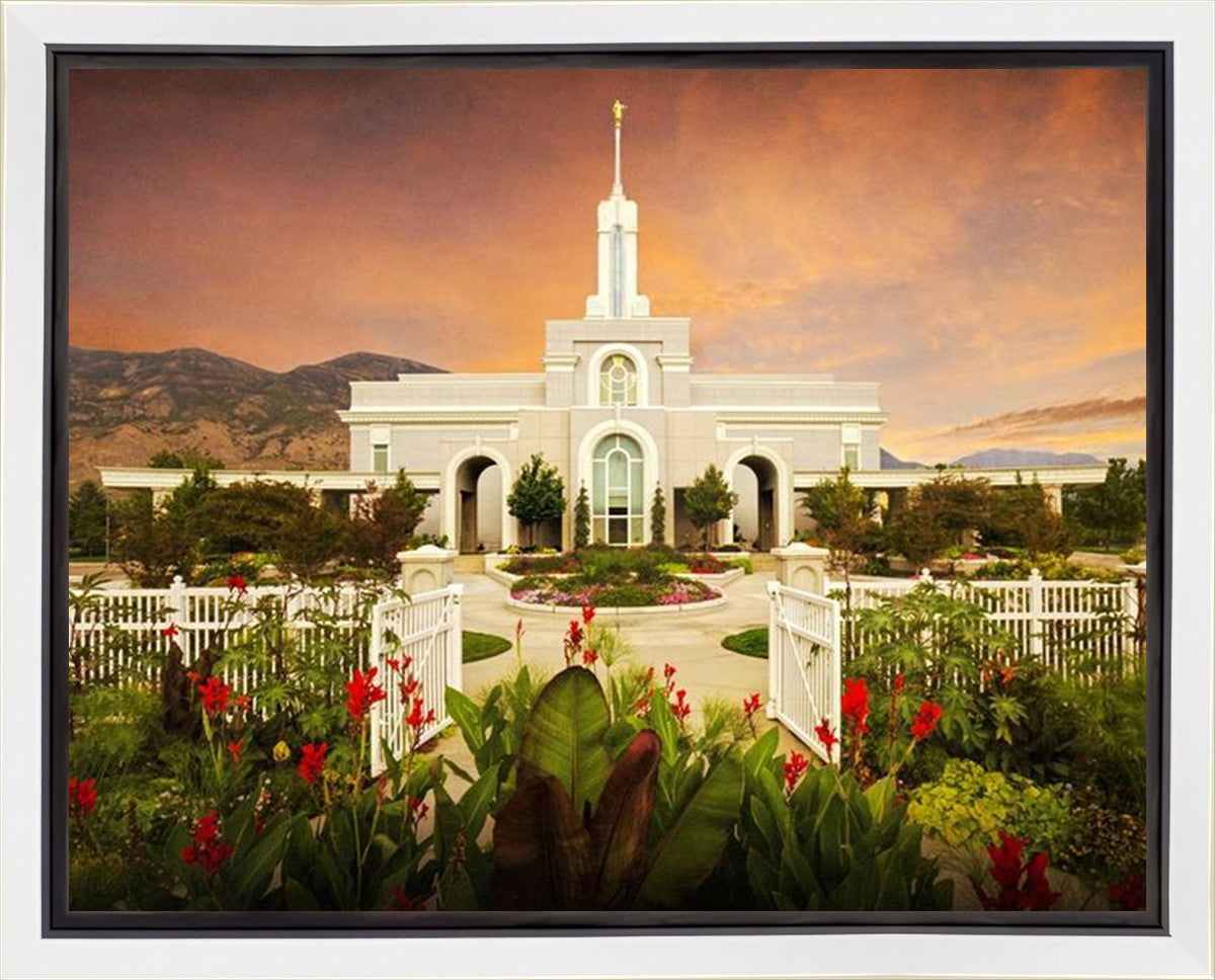 Mt. Timpanogos Summer Gates Gallery Wrap