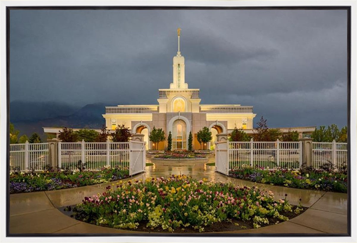Mt. Timpanogos Evening Showers Gallery Wrap