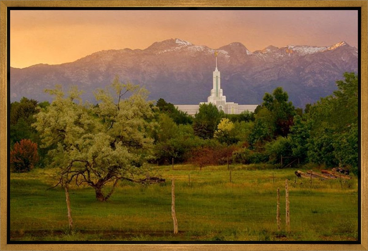 Timpanogos Mountain of the Lord Gallery Wrap