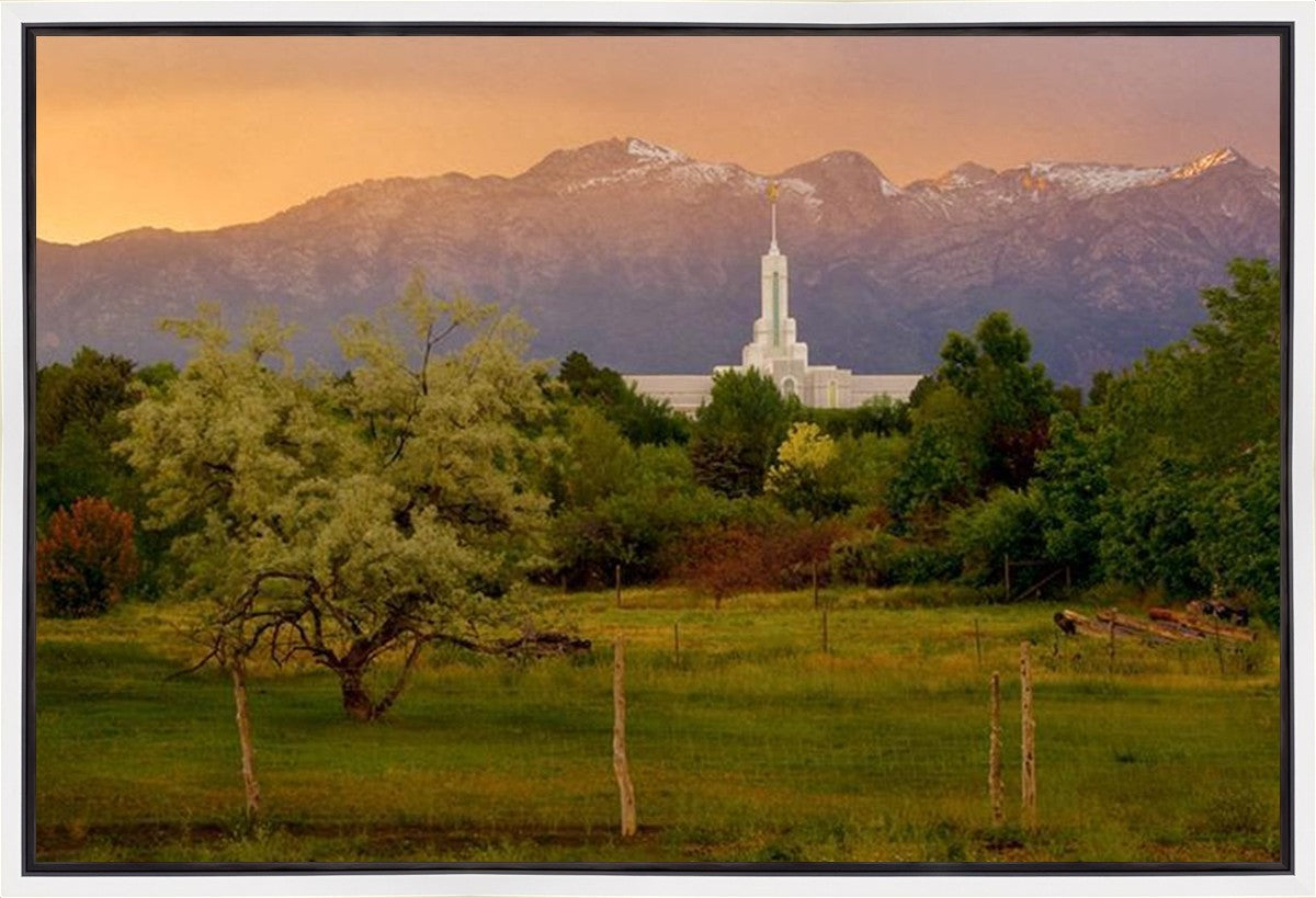 Timpanogos Mountain of the Lord Gallery Wrap