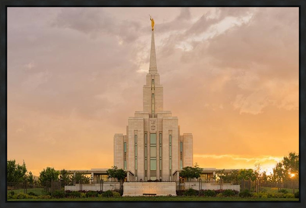 Oquirrh Mountain Sunset