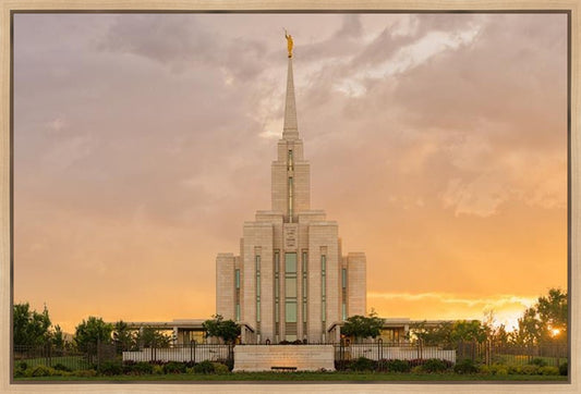 Oquirrh Mountain Sunset