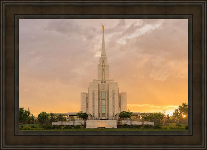 Oquirrh Mountain Sunset