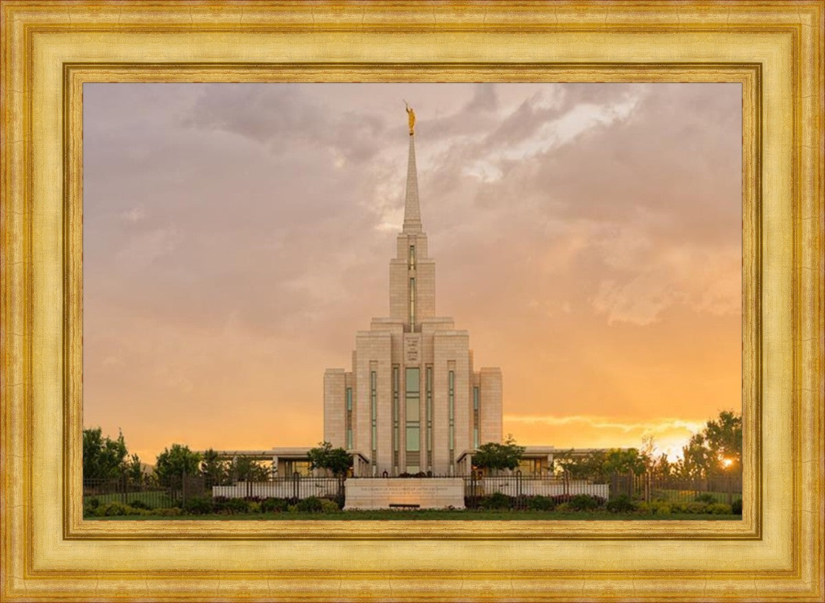 Oquirrh Mountain Sunset