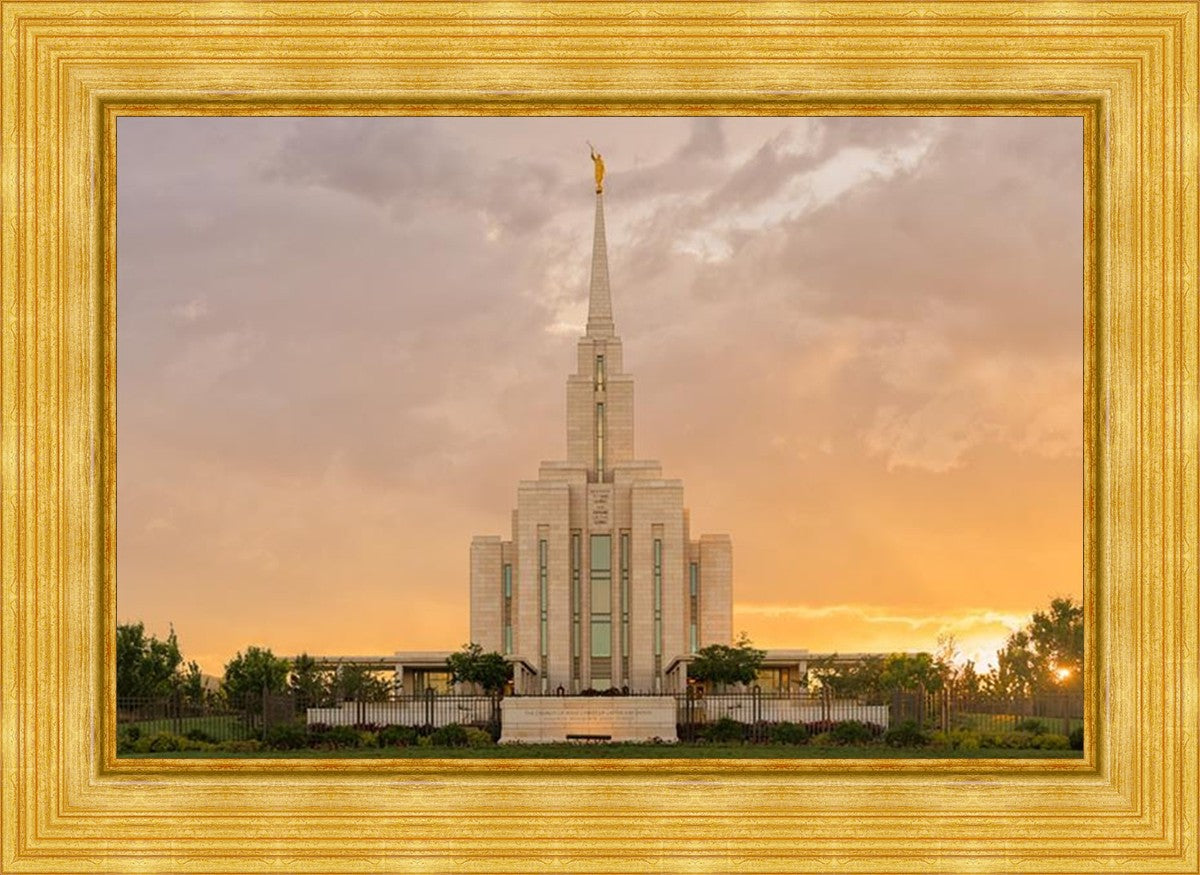 Oquirrh Mountain Sunset