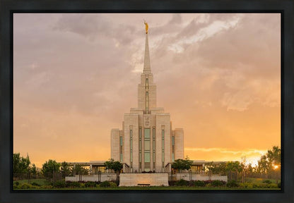 Oquirrh Mountain Sunset