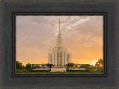 Oquirrh Mountain Sunset