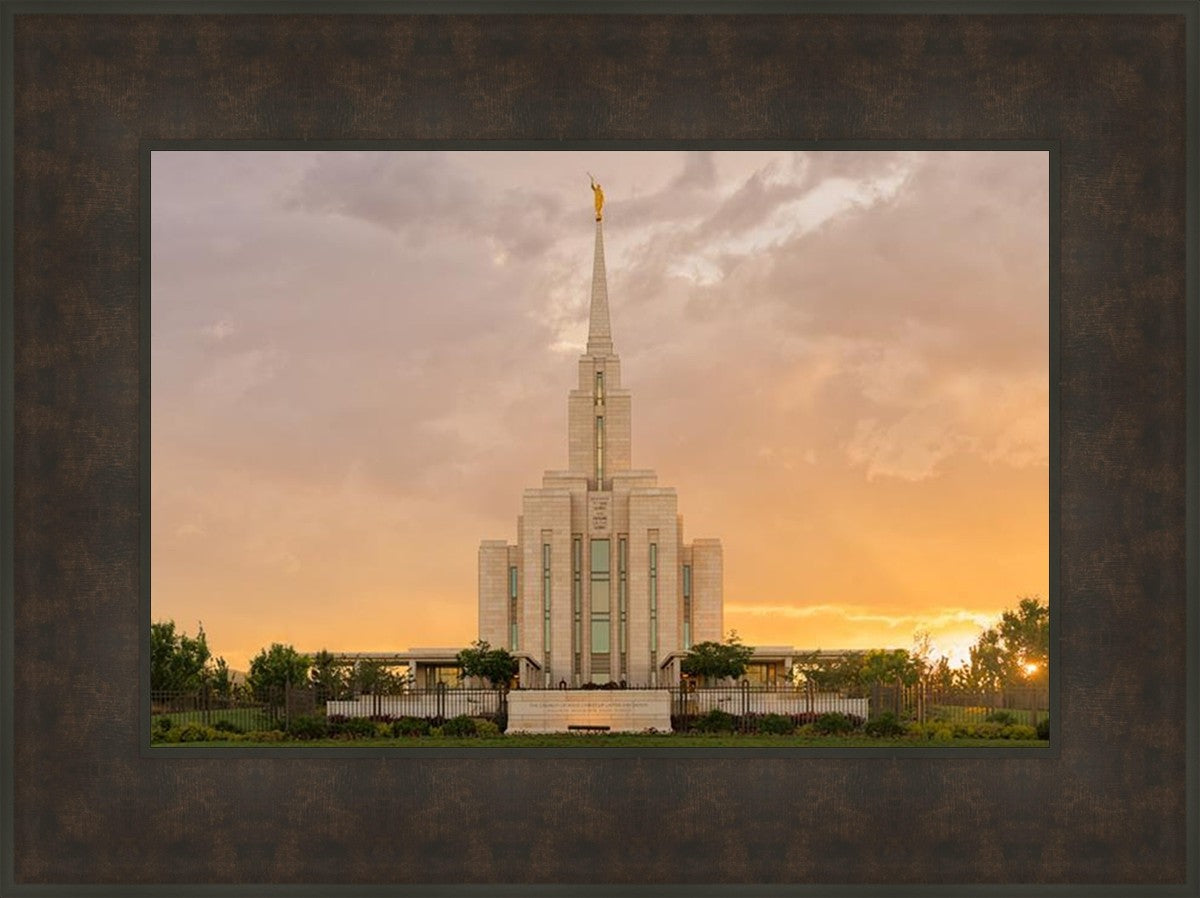 Oquirrh Mountain Sunset