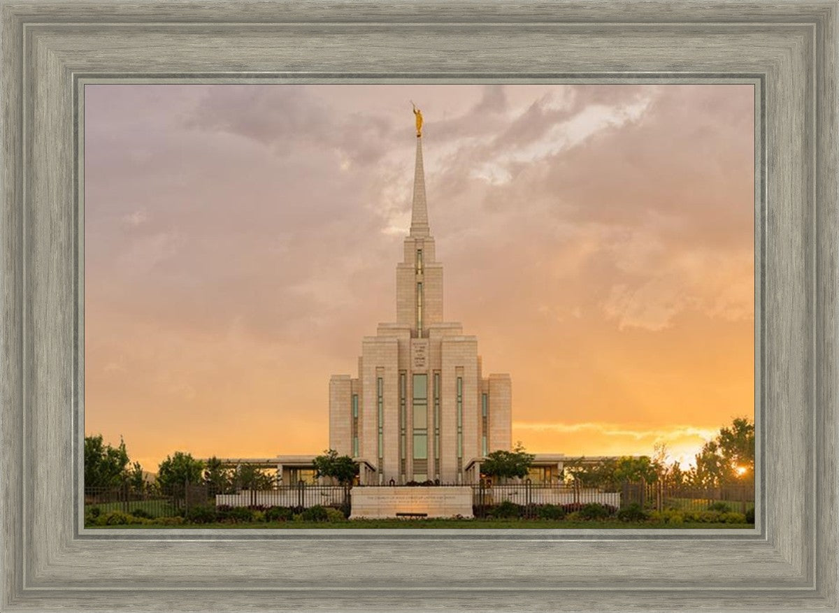 Oquirrh Mountain Sunset