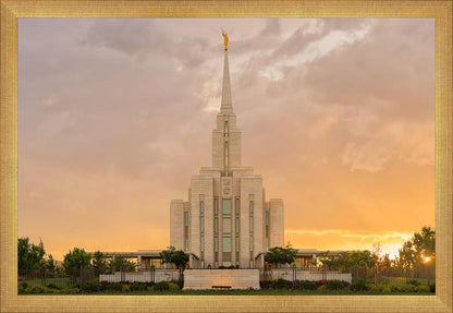 Oquirrh Mountain Sunset