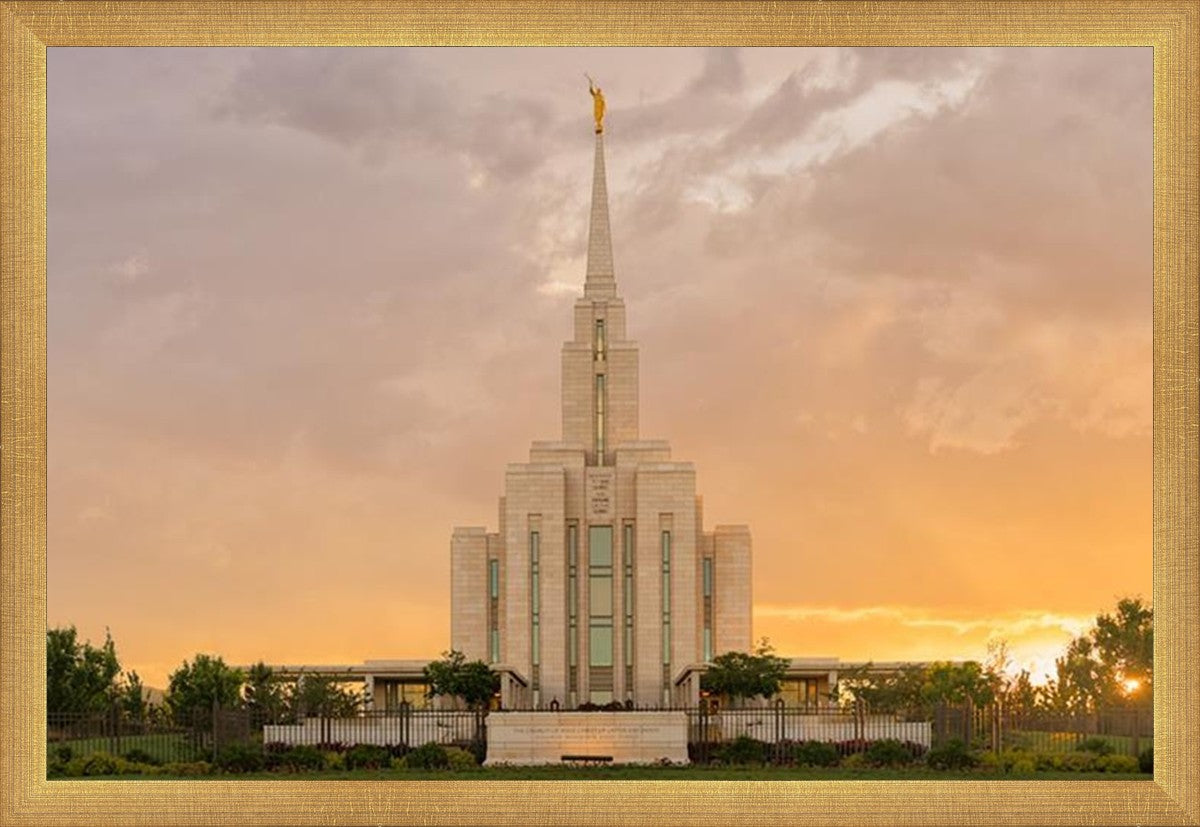 Oquirrh Mountain Sunset