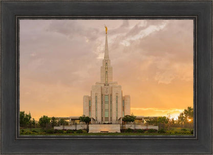 Oquirrh Mountain Sunset