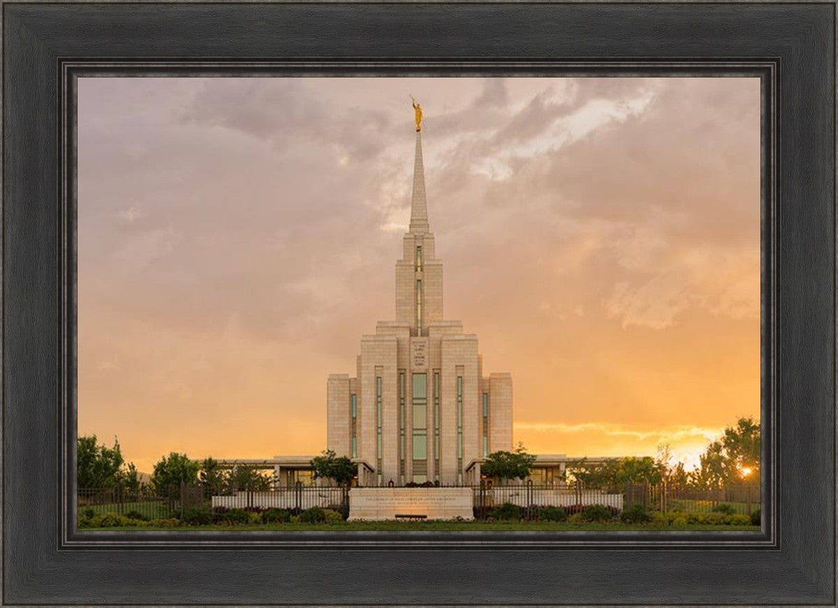 Oquirrh Mountain Sunset