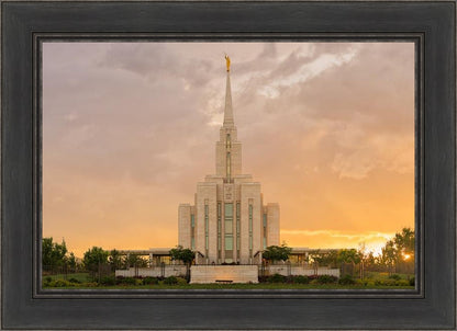 Oquirrh Mountain Sunset