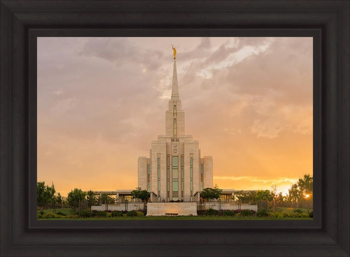 Oquirrh Mountain Sunset