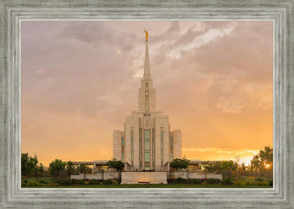 Oquirrh Mountain Sunset