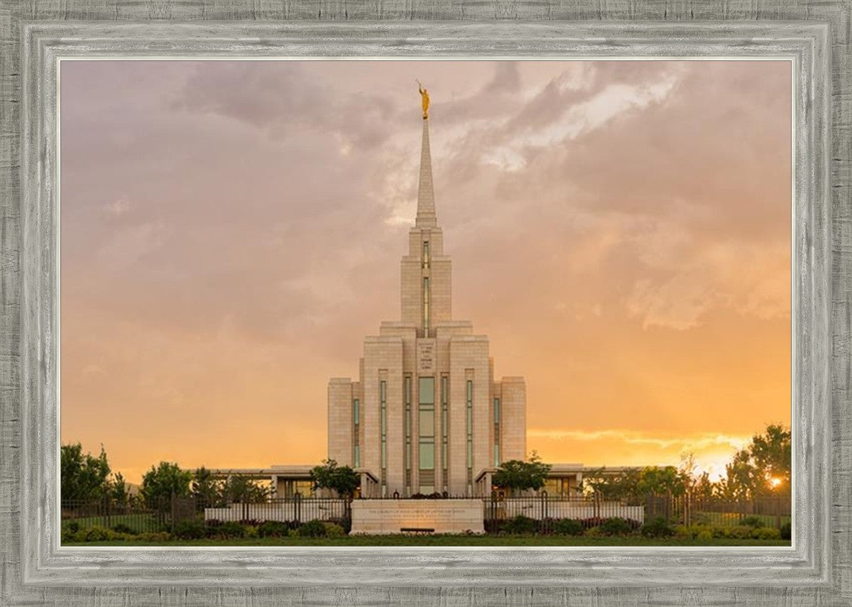 Oquirrh Mountain Sunset