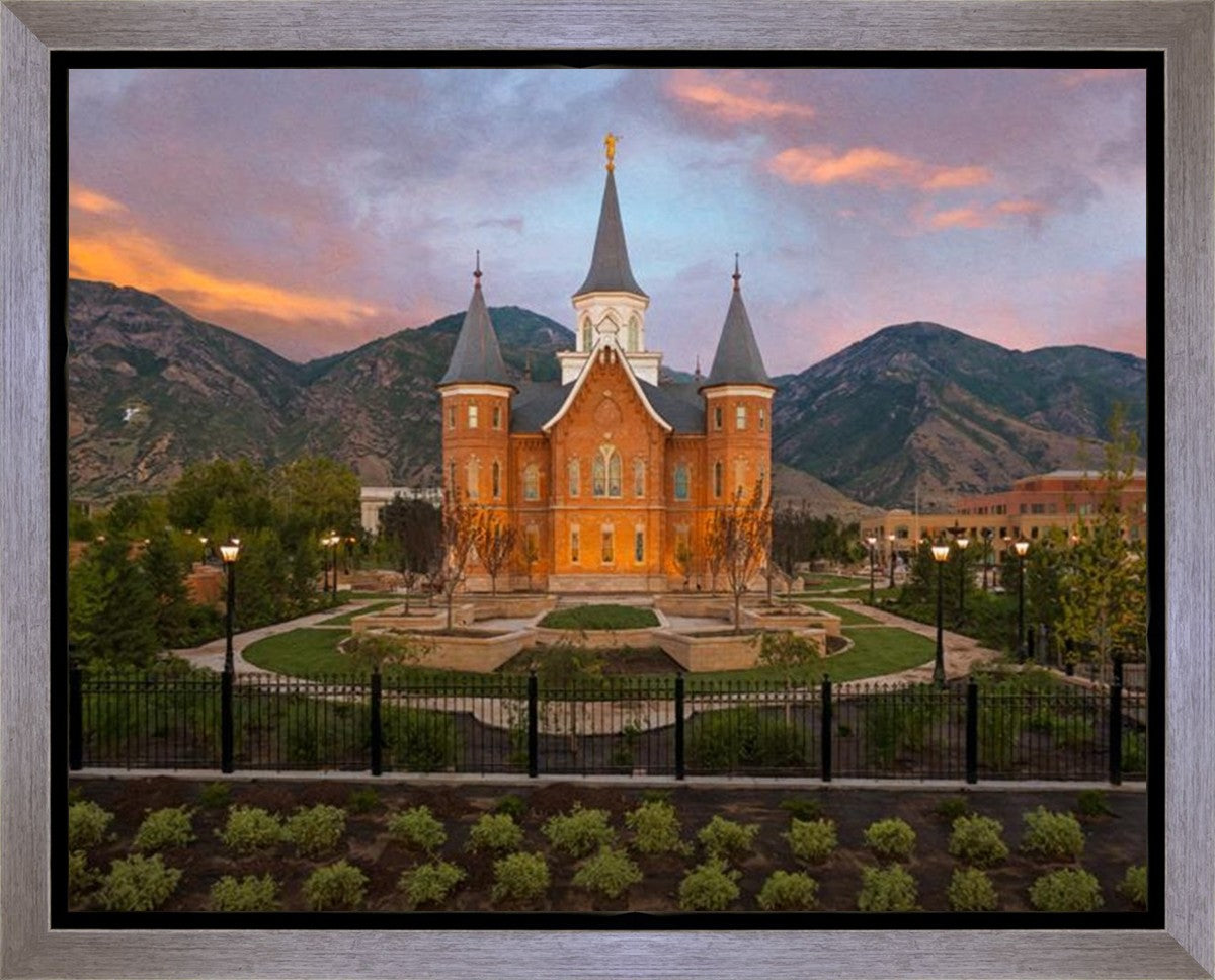 Provo CC Evening Glow Gallery Wrap