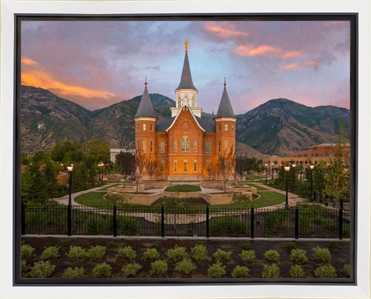 Provo CC Evening Glow Gallery Wrap