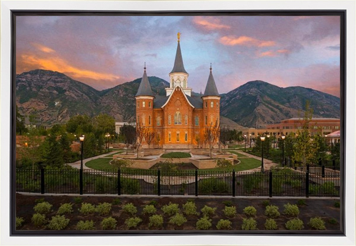Provo CC Evening Glow Gallery Wrap