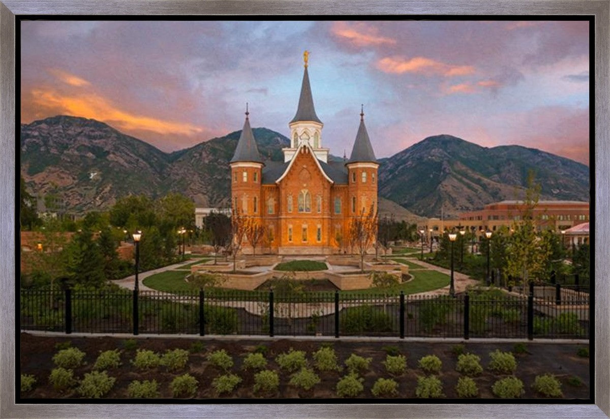 Provo CC Evening Glow Gallery Wrap