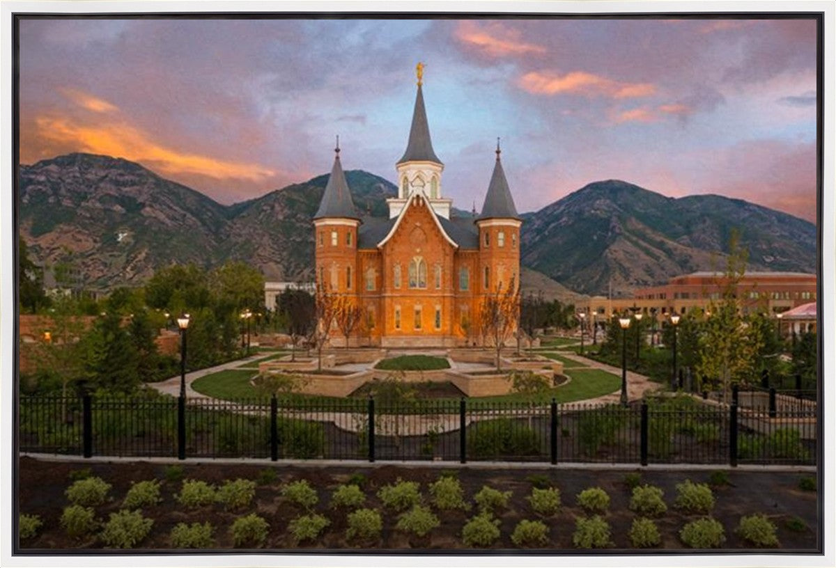 Provo CC Evening Glow Gallery Wrap