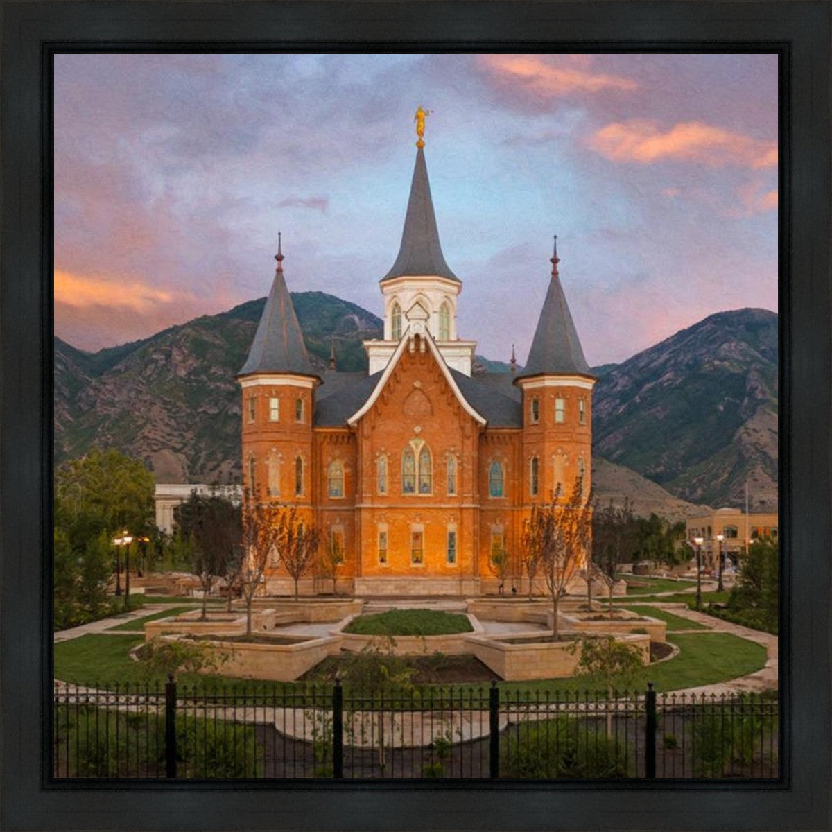 Provo CC Evening Glow Gallery Wrap
