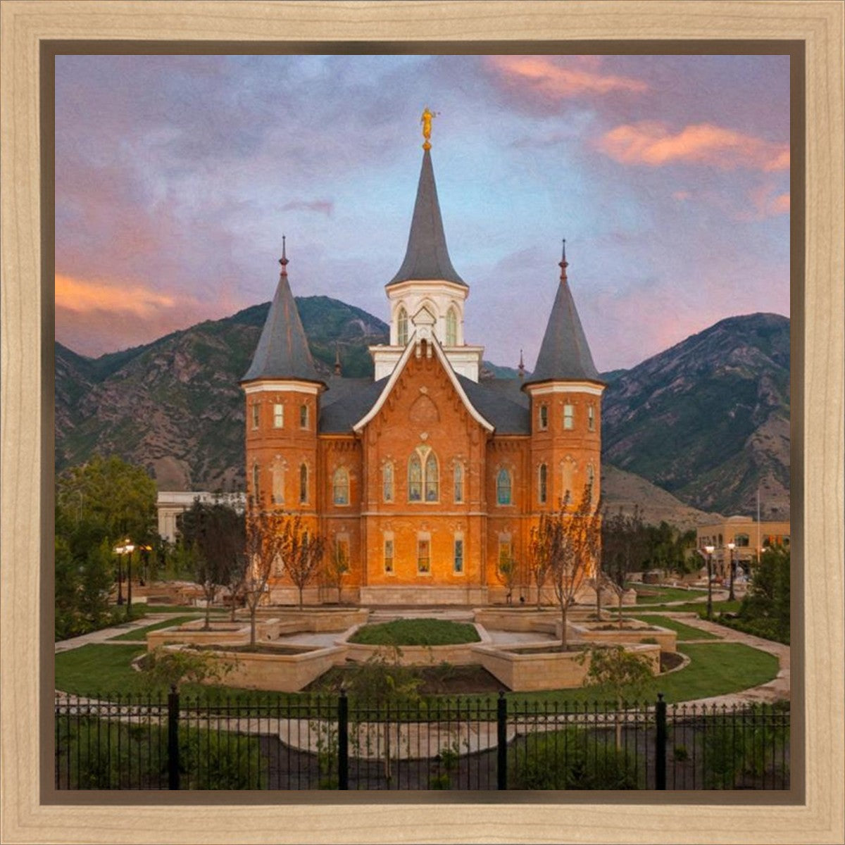 Provo CC Evening Glow Gallery Wrap