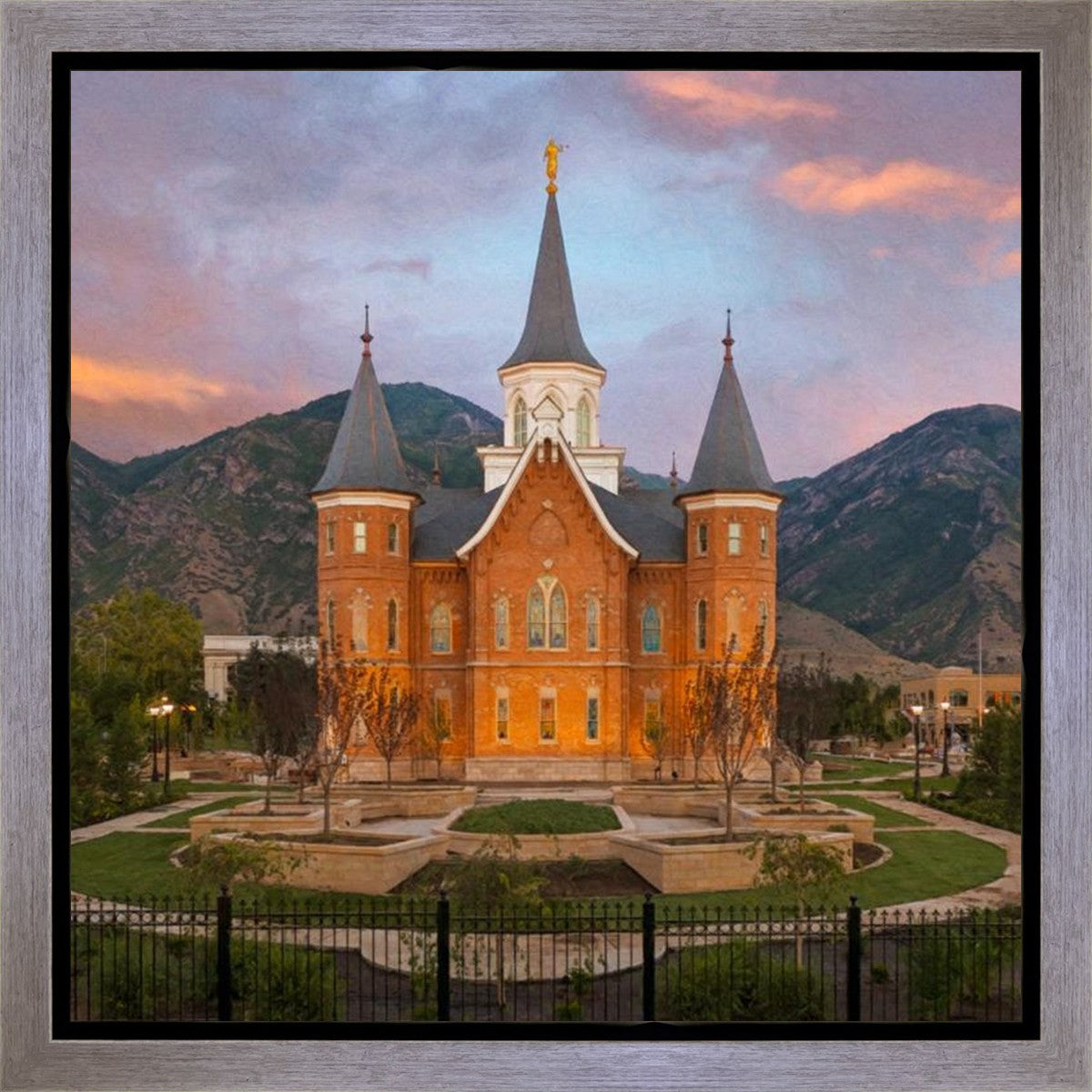 Provo CC Evening Glow Gallery Wrap