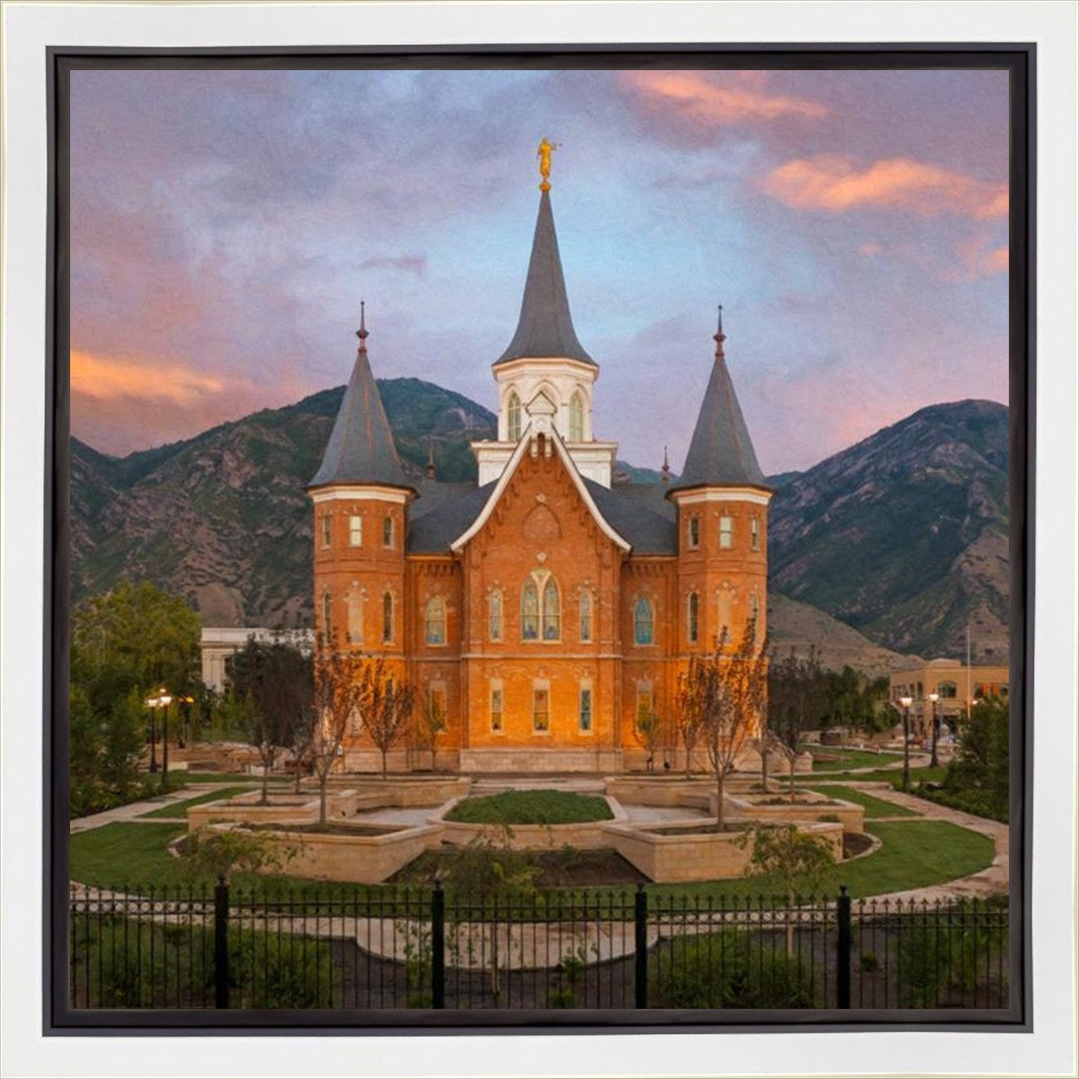 Provo CC Evening Glow Gallery Wrap