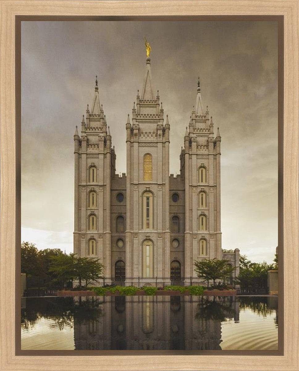 Salt Lake Shelter from the Storm Gallery Wrap