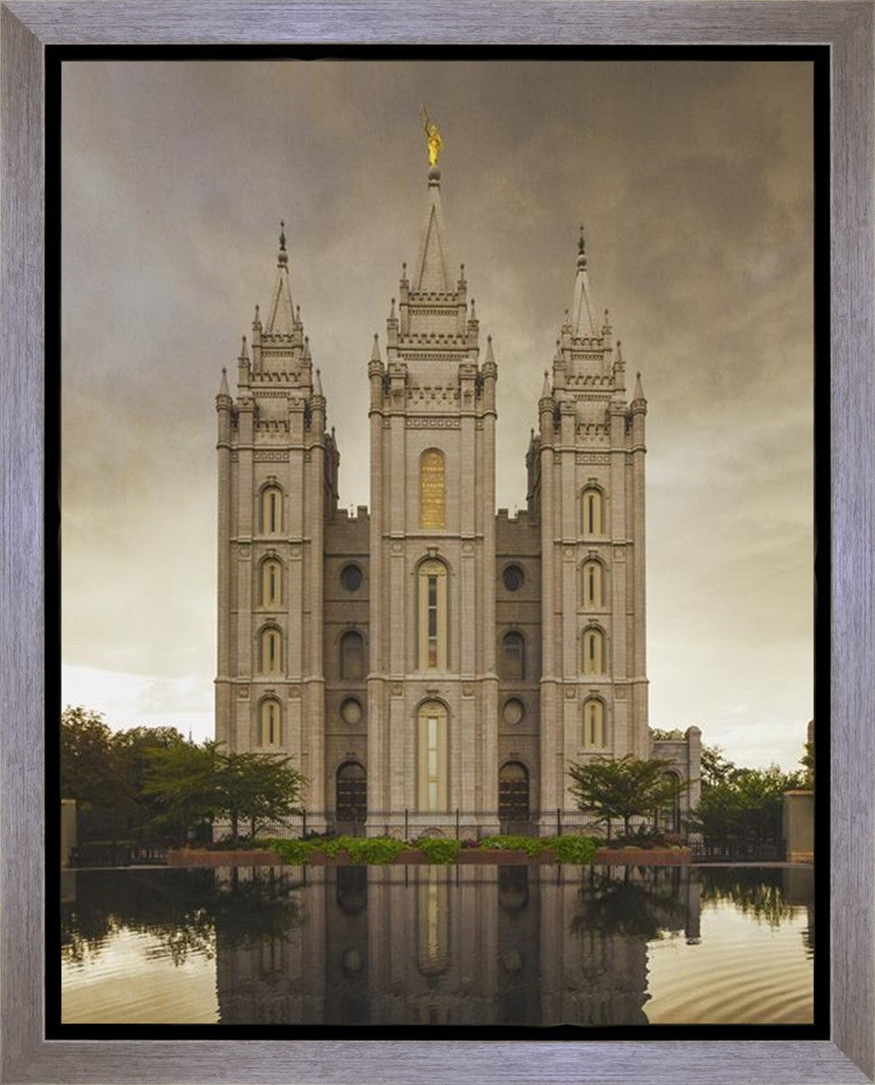 Salt Lake Shelter from the Storm Gallery Wrap