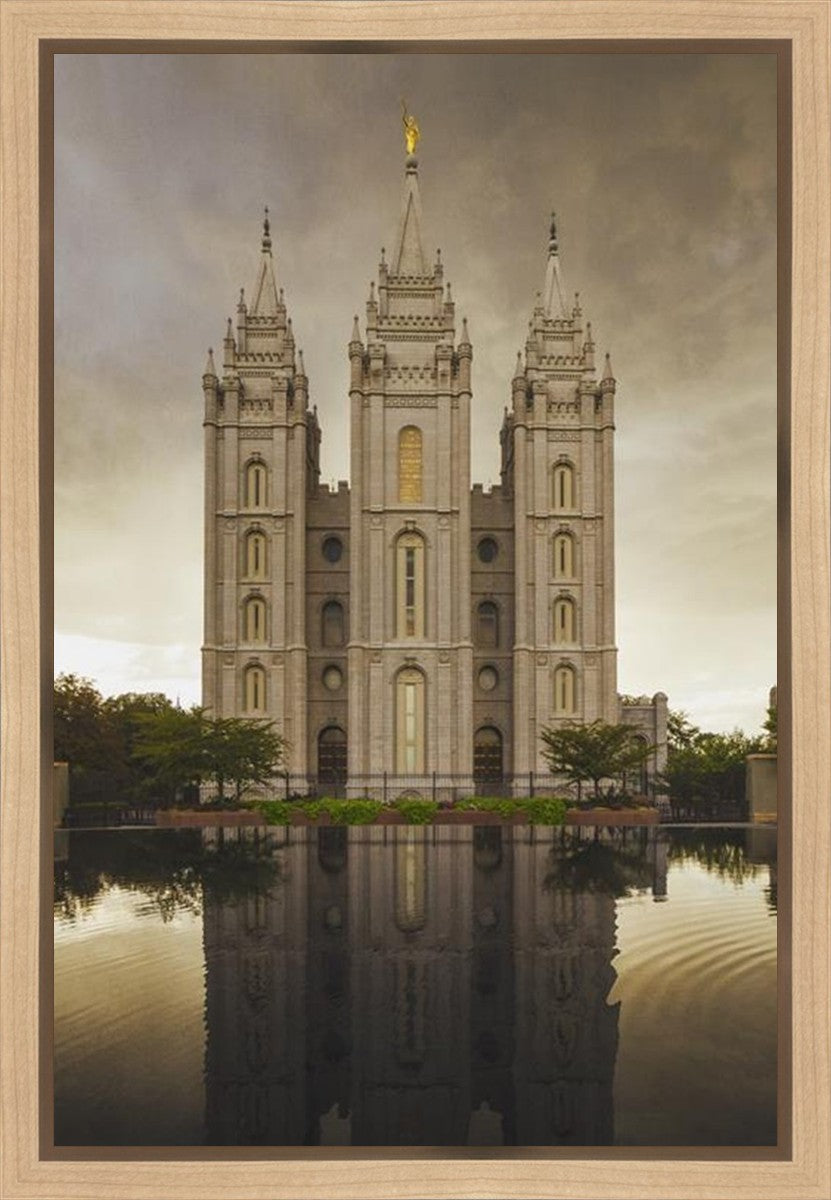 Salt Lake Shelter from the Storm Gallery Wrap