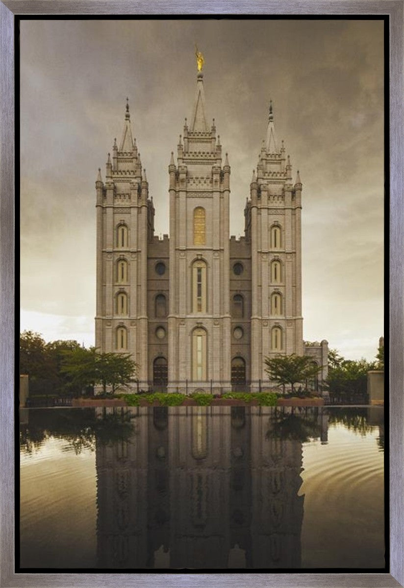 Salt Lake Shelter from the Storm Gallery Wrap