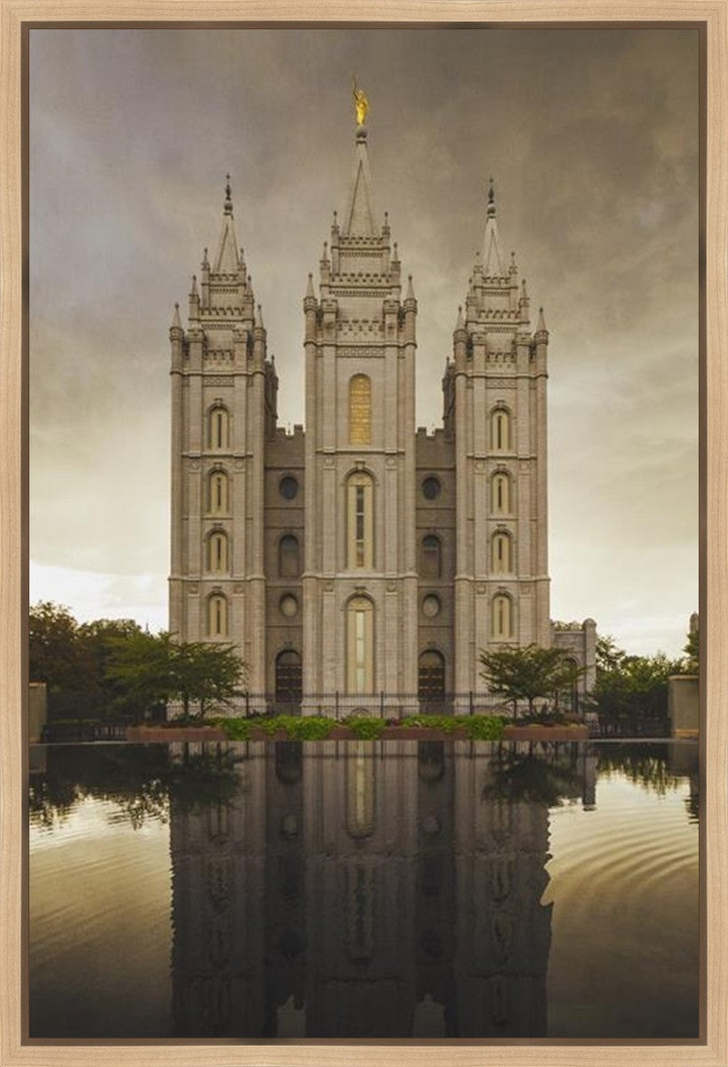Salt Lake Shelter from the Storm Gallery Wrap