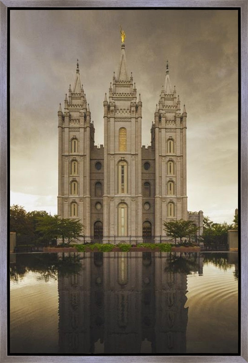 Salt Lake Shelter from the Storm Gallery Wrap